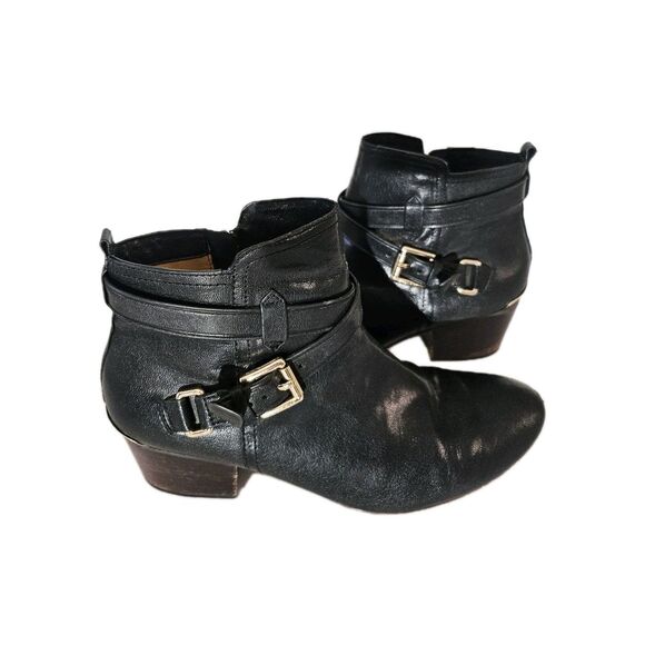 Coach Women's Leather Boots Size 9.5 - Picture 2 of 9